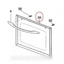 facade avant de porte blanche