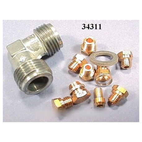 sachet injecteurs gaz naturel