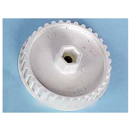 grande poulie dentee + ecrou