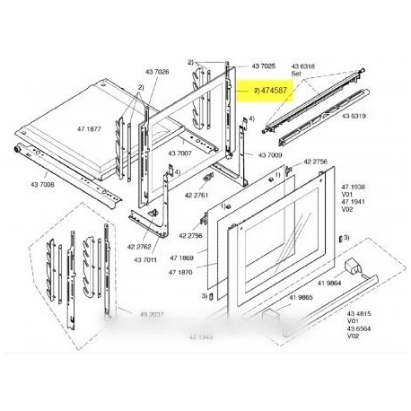 vitre interieure porte coulissante