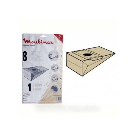 sachet de sacs powerpack x 8 moulinex