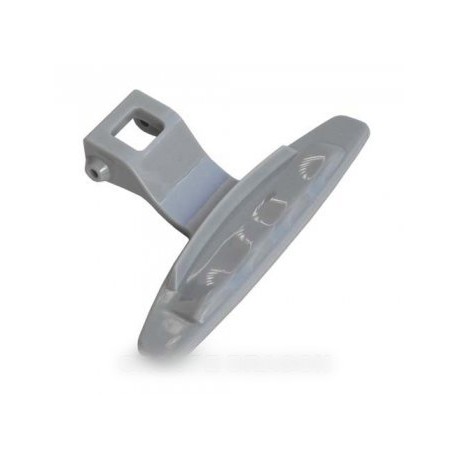 poignee de porte grise