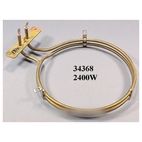 resistance de four circulaire 2400 w