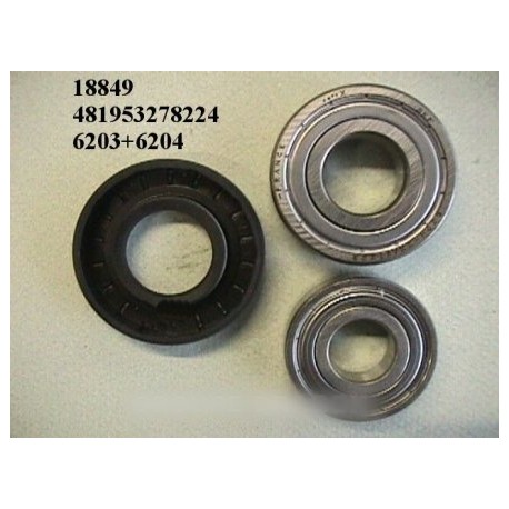 palier roulements + joints whirlpool