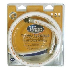 TBC158 TUYAU GAZ BUTANE-PROPANE EMBOUTS MECA 1,5M (VALIDIT