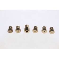 JEU X6 INJECTEURS GAZ NATUREL SANS TETINE