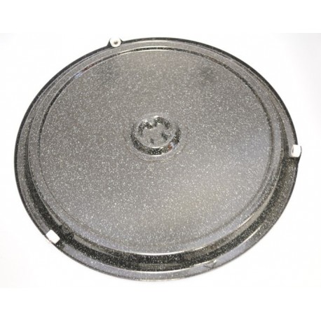 plateau tournant verre