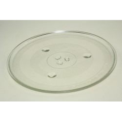 PLATEAU TOURNANT EN VERRE 