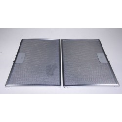 LOT DE 2 FILTRES A GRAISSE POUR HOTTE