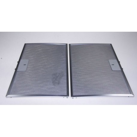 LOT DE 2 FILTRES A GRAISSE POUR HOTTE