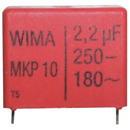2,2UF-250V MKS4 COND POLYS.ETAL. RM22,5 