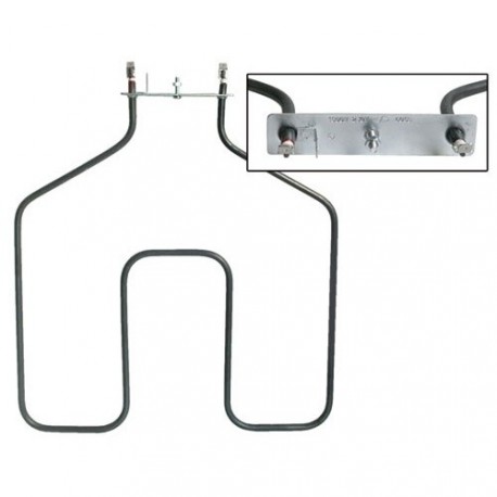RESISTANCE SOLE 1000W 220V HT490,510N 30 X 31 CM pour four ARISTON