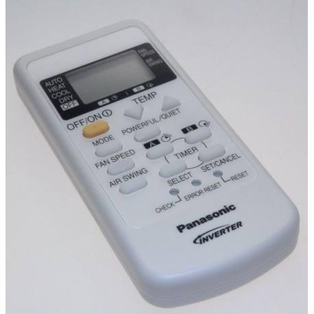 TELECOMMANDE POUR CLIMATISEUR PANASONIC