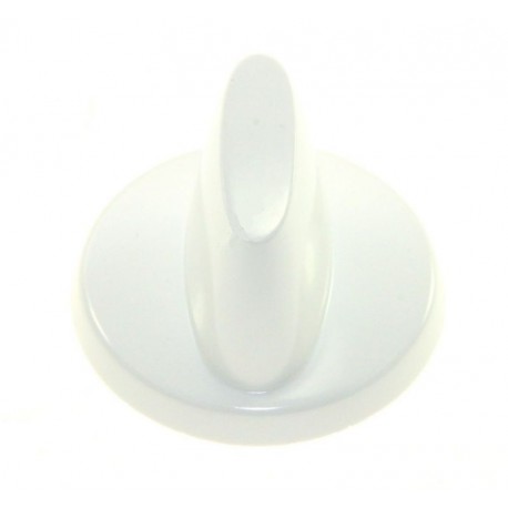 BOUTON MANETTE BLANCHE POUR TABLE DE CUISSON WHIRLPOOL