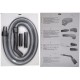 FLEXIBLE UNIVERSEL GRIS 2 M DIA 30/28 M POUR ASPIRATEUR LERVIA PHILIPS