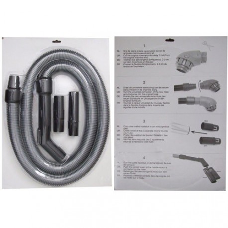 FLEXIBLE UNIVERSEL GRIS 2 M DIA 30/28 M POUR ASPIRATEUR LERVIA PHILIPS