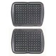 PLAQUES GAUFFRES X2 POUR GAUFRIER LAGRANGE