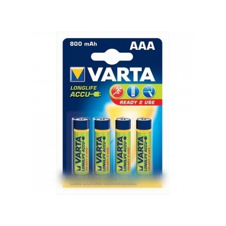 accu varta 1,2v-800mah ni-mh hr03 aaa