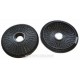  FILTRE CHARBON D190 2PCES F325623 POUR HOTTE ASPIRANTE