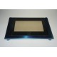 porte four + verre inox