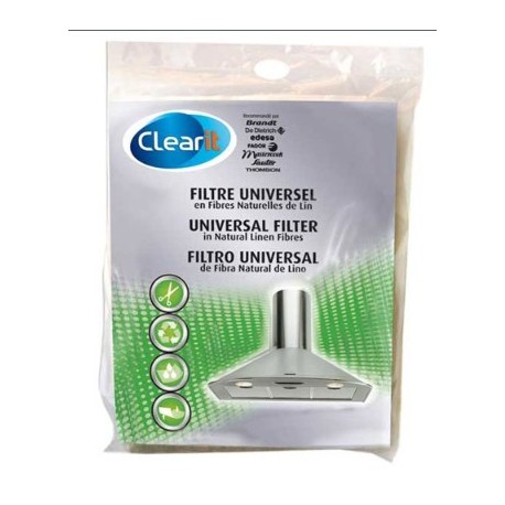 FILTRE UNIVERSEL EN FIBRES NATURELLES DE LIN PEM0376 (X1)