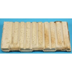 BRIQUE REFRACTAIRE GAUCHE INFERIEUR POUR CUISINIERE DE DETRICH