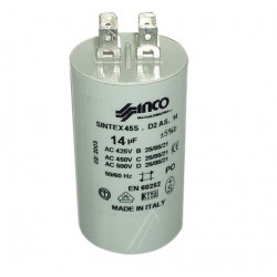 condensateur 14mf pour lave linge toute marques