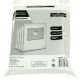 sachet filtre x 5 papier toison pour aspirateur KARCHER