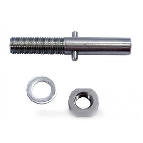 axe de batteur + ecrou + rondelle