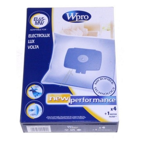 sachet de sacs electrolux d715 pour aspirateur ELECTROLUX