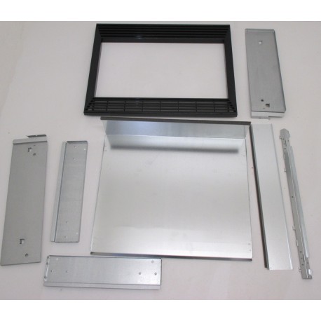 KIT ENCASTREMENT TALENT NOIR POUR MICRO ONDES WHIRLPOOL