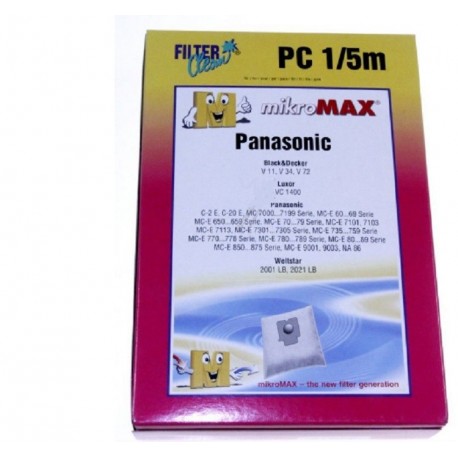 SACS POUR ASPIRATEUR PANASONIC