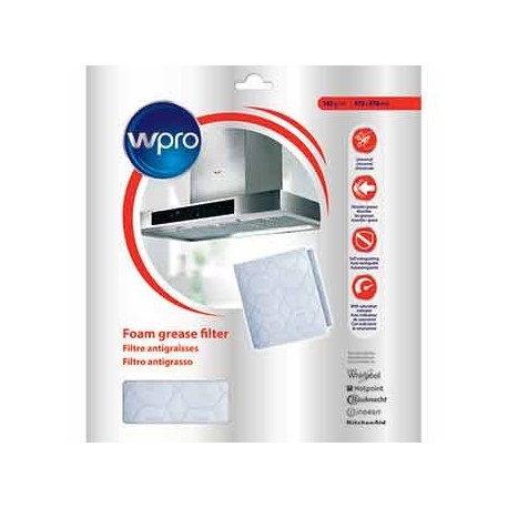 filtre a saturation ignifuge pour hotte WHIRLPOOL