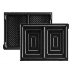 JEU DE PLAQUES CROQUE-MONSIEUR (TARTI'GAUFRES) POUR GAUFRIER LAGRANGE