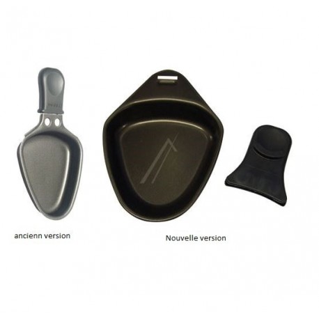 COUPELLE OVALE NOIR (X8) POUR RACLETTE TEFAL