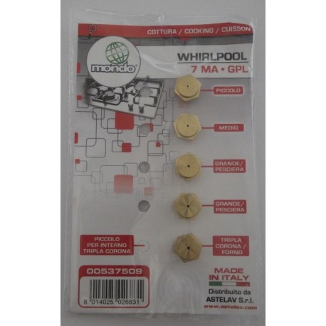 SACHET INJECTEUR BUTANE PROPANE POUR TABLE DE CUISSON DE DIETRICH