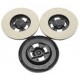  LOT DE 3 DISQUES FEUTRES POLISSANT EN LAINE POUR CIREUSE HOOVER