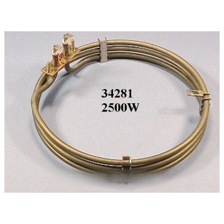 resistance de four circulaire 2500 w
