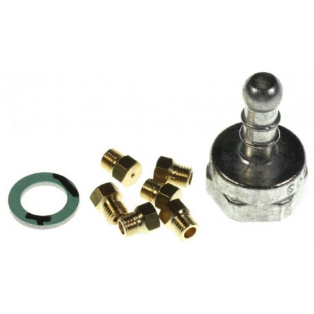 JEU D'INJECTEURS GAZ BUTANE POUR CUISINIERE BOMPANI