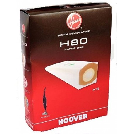 SACS (x5) H80 POUR ASPIRATEUR HOOVER