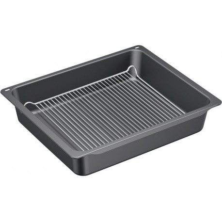 PLAT RECTANGULAIRE NOIR HZ633070 POUR FOUR & CUISINI