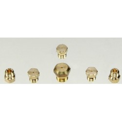 JEU D'INJECTEURS GAZ BUTANE X6 POUR CUISINIERE TECNOGAS