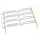 GRILLE DE GRADIN DROITE DE FOUR WHIRLPOOL