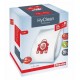 PACK DE 8 SACS HYCLEAN 3D FJM POUR ASPIRATEUR MIELE