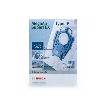 sachet de sacs bosch bbz52 + filtre p