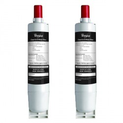 Lot de deux filtres a eau original Whirlpool SBS002 pour refrigerateur americain