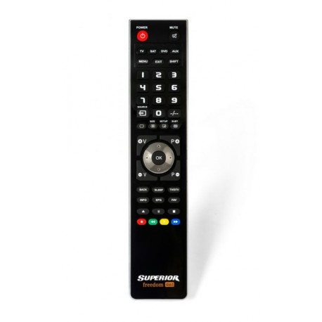 FREEDOM TELECOMMANDE PROGRAMMABLE MICRO-USB . 4-IN-1 NOIRE POUR LG