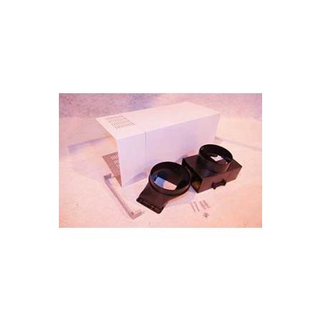 KIT CHEMINEE X2 +DEFLECTEUR + RACCORD POUR HOTTE WHIRLPOOL