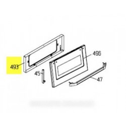 vitre + cadre porte interieur