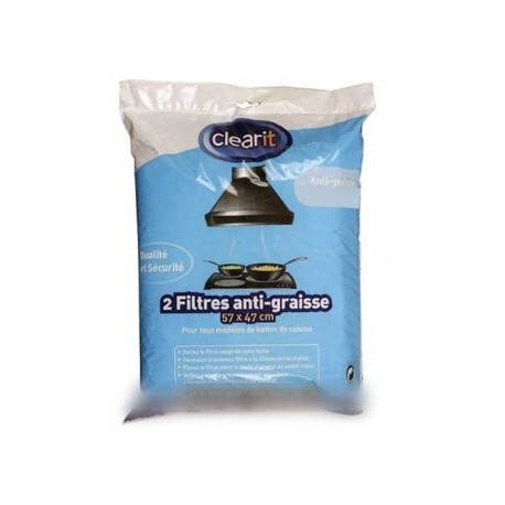 filtres de hottes anti-graisse 140g/m
